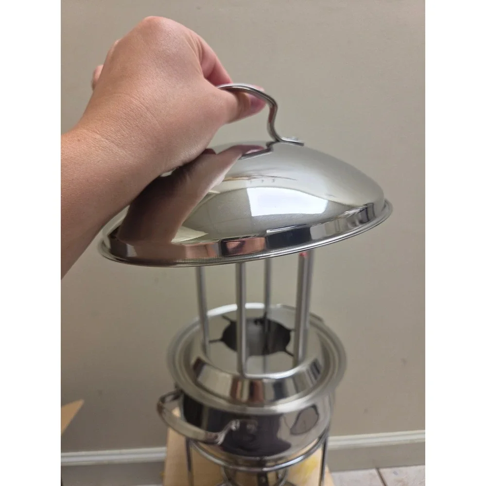 Denmark Tools For Cooks 3qt Stainless Steel Fondue and Soup Pot Combo Set
